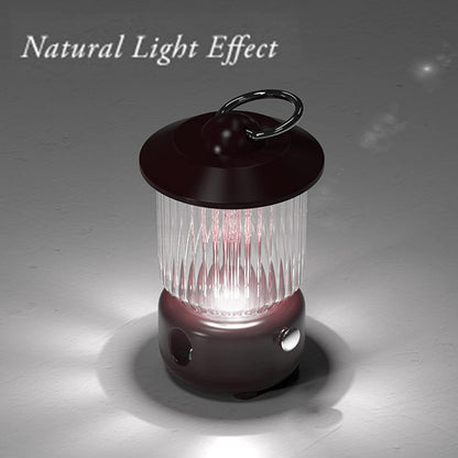 Kerosene Lamp Style Humidifier - Multi-function Ambience Desktop USB Wireless Camping Light Mini Humidifier