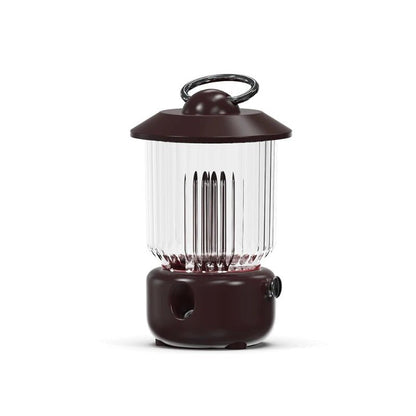 Kerosene Lamp Style Humidifier - Multi-function Ambience Desktop USB Wireless Camping Light Mini Humidifier