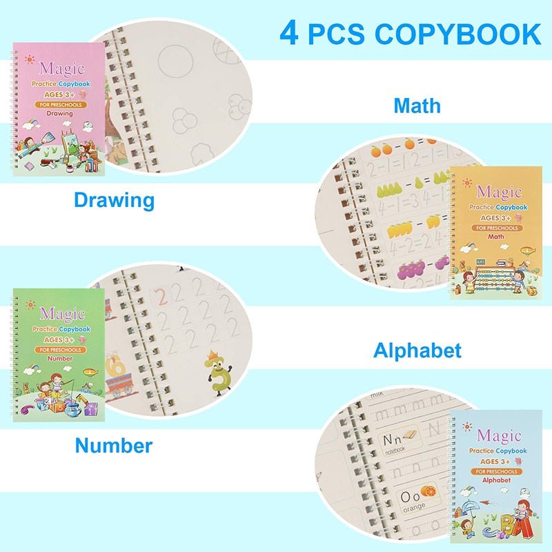 Kid's Magic Practice Copybook
