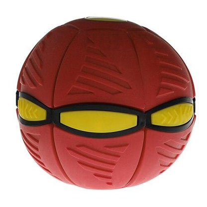 Kids' Outdoor Flat Throw Disc Ball With LED Light