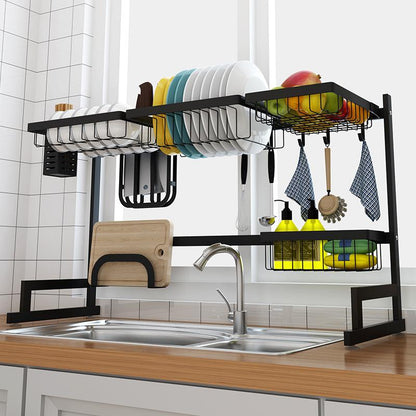 Kitchen Over-the-sink Dish Drain Rack
