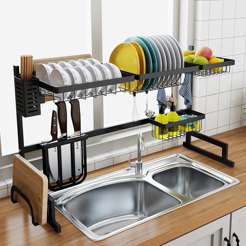 Kitchen Over-the-sink Dish Drain Rack