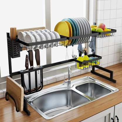 Kitchen Over-the-sink Dish Drain Rack