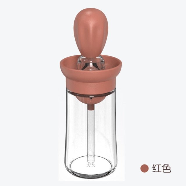 Kitchen Silicone Brush Oil Bottle
