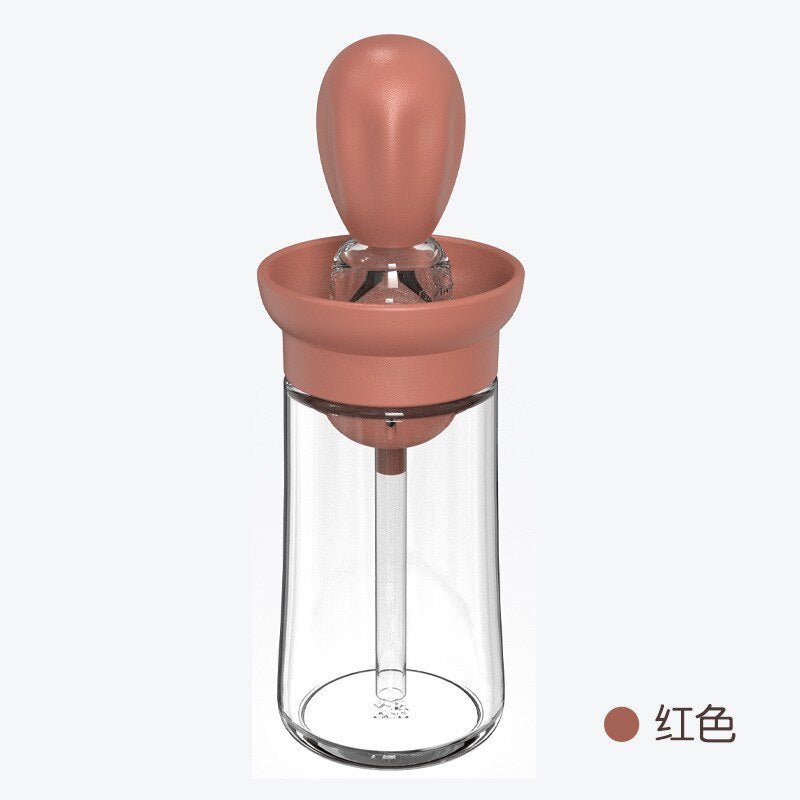 Kitchen Silicone Brush Oil Bottle