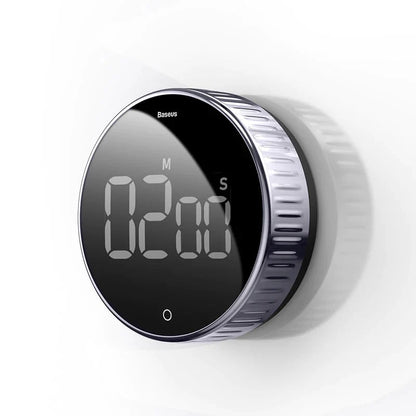 Kitchen Timer Countdown Alarm Clock, Large LED Display for Cooking Kids Senior