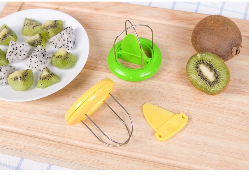 Kiwi Cutter Peeler Tool – Creative Stainless Steel Tool for Perfectly Peeled Kiwifruit – Your Must-Have Kitchen Gadget