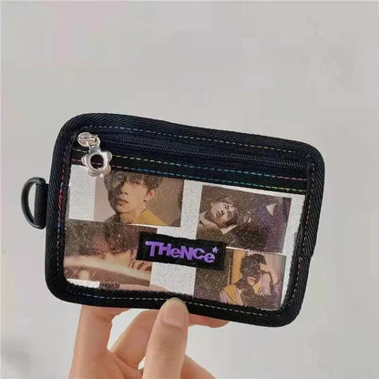 Korean Cartoon Ulzzang Kawaii Toast Bread Wallet – Cute Harajuku PU Coin Purse with Card Holder for Women & Students