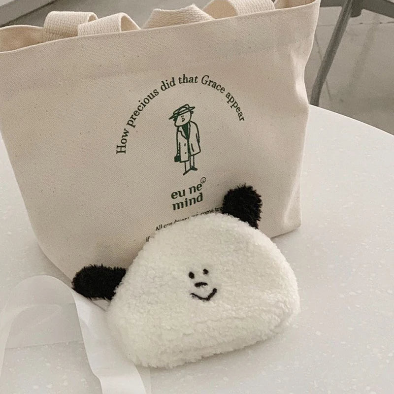 Korean Cartoon Ulzzang Kawaii Toast Bread Wallet – Cute Harajuku PU Coin Purse with Card Holder for Women & Students