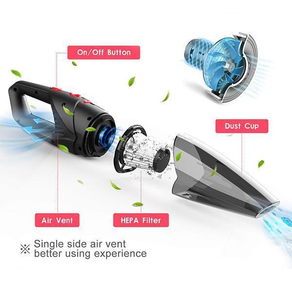 Wireless Car Vacuum Cleaner