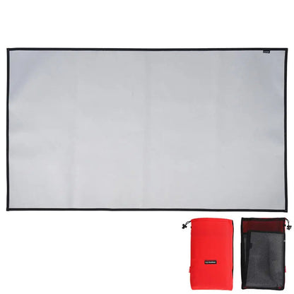 Camping Fireproof Grill Mat – Flame Retardant Ember Blanket, Heat-Resistant Insulation Pad for Outdoor Barbecue, Picnic, and Safe Camping Cooking