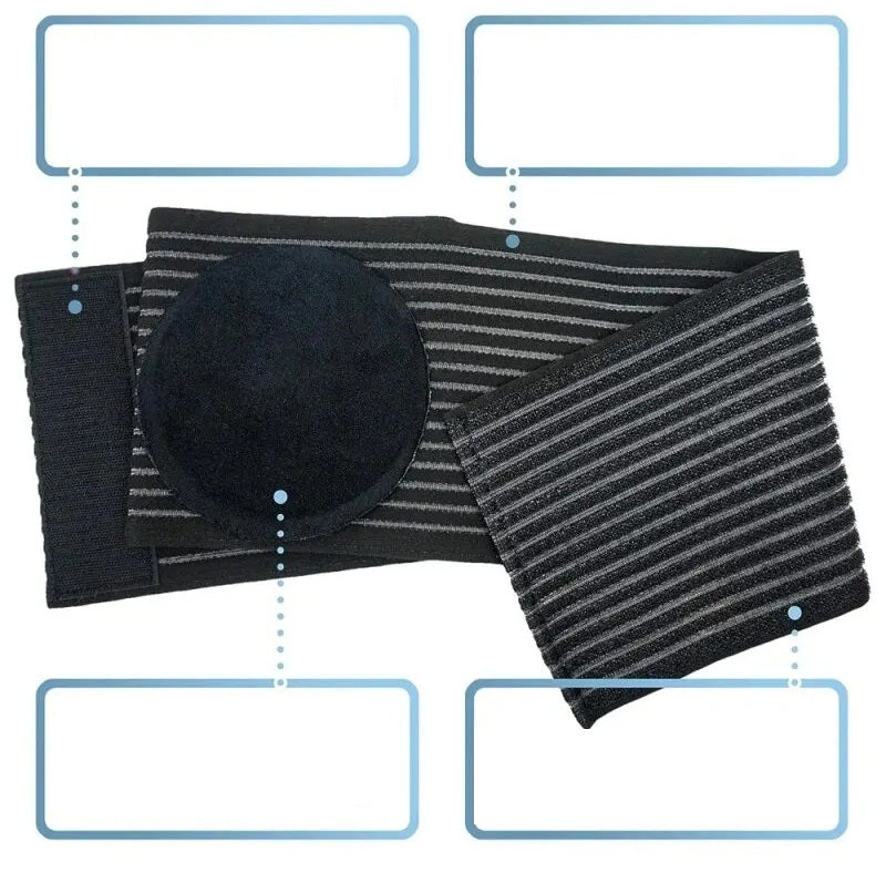 Umbilical Hernia Belt for Men and Women – Adjustable Abdominal Binder with Targeted Pad for Support, Comfort, and Pain Relief