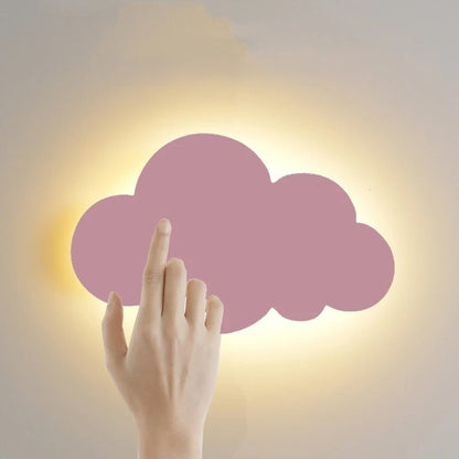 LED Cloud Wall Lamp – Dreamy Baby Room & Bedroom Décor with Warm Glow & Touch Control