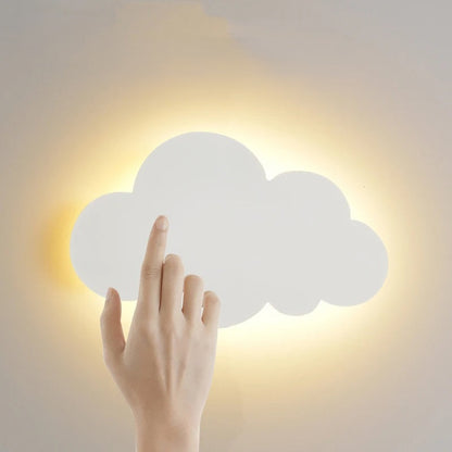 LED Cloud Wall Lamp – Dreamy Baby Room & Bedroom Décor with Warm Glow & Touch Control