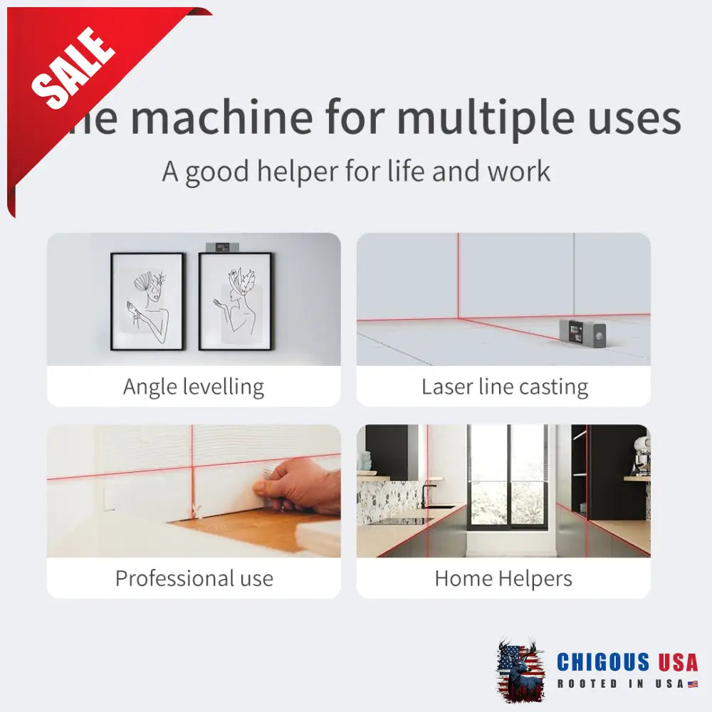 Laser Level & Angle Meter Tools And Home Improvements