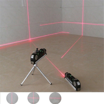Laser Level Line Tool - Multipurpose Vertical Measure Tape
