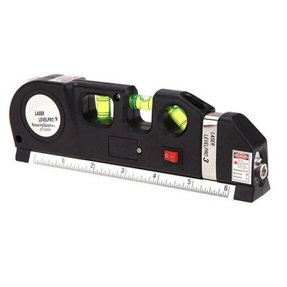 Laser Level Line Tool - Multipurpose Vertical Measure Tape