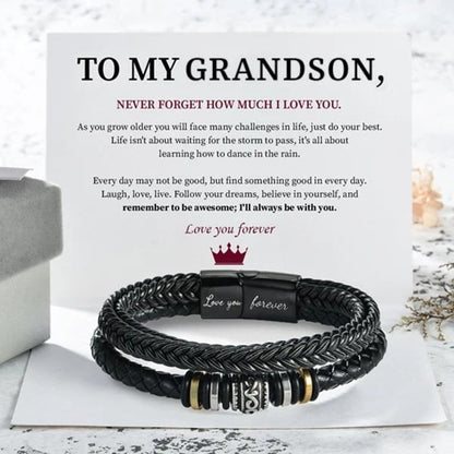 Last Day Promotion 49% OFF—To My Son Love You Forever Bracelet