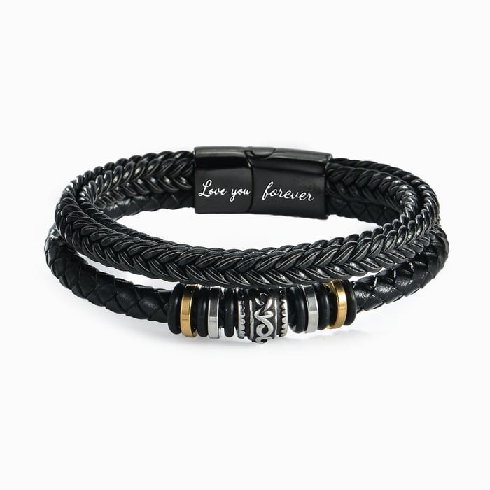 Last Day Promotion 49% OFF—To My Son Love You Forever Bracelet