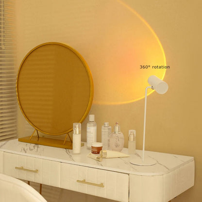 LED Desk Lamp with Dimmable Touch Control – USB-Powered Table Light Perfect for Reading, Relaxing, and Creating a Cozy Bedroom Ambiance!