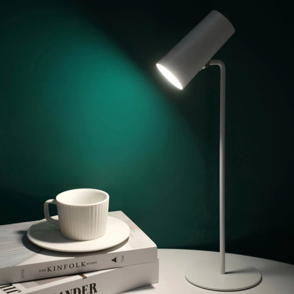 LED Desk Lamp with Dimmable Touch Control – USB-Powered Table Light Perfect for Reading, Relaxing, and Creating a Cozy Bedroom Ambiance!