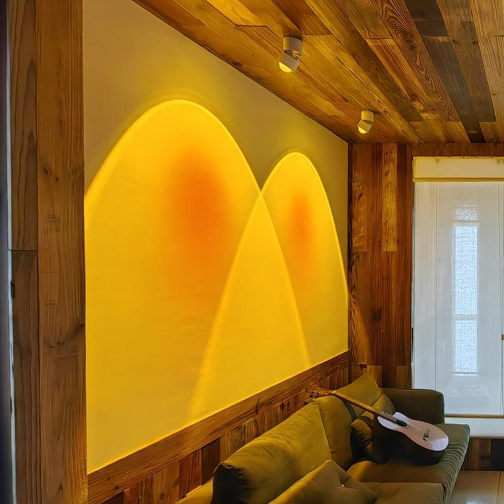 LED Downlight – Recessed COB Sunset Spotlight for Stunning Home Décor, Living Room & Hallway Illumination (110V-220V)