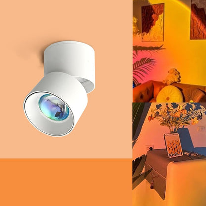 LED Downlight – Recessed COB Sunset Spotlight for Stunning Home Décor, Living Room & Hallway Illumination (110V-220V)