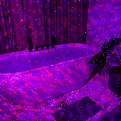 LED Lights UFO Galaxy Projector – Starry Sky Night Light for a Dreamy Bedroom Ambiance
