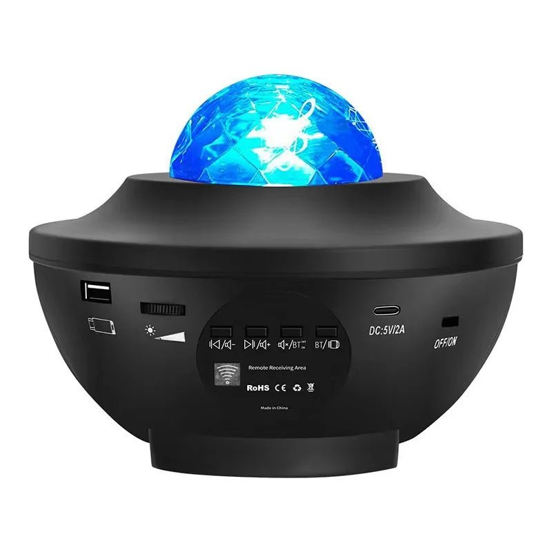 LED Lights UFO Galaxy Projector – Starry Sky Night Light for a Dreamy Bedroom Ambiance