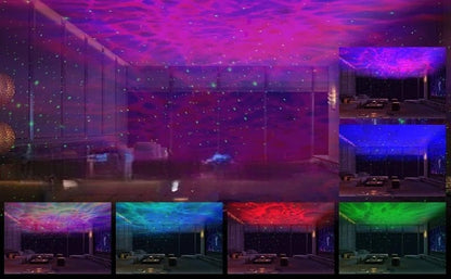 LED Lights UFO Galaxy Projector – Starry Sky Night Light for a Dreamy Bedroom Ambiance