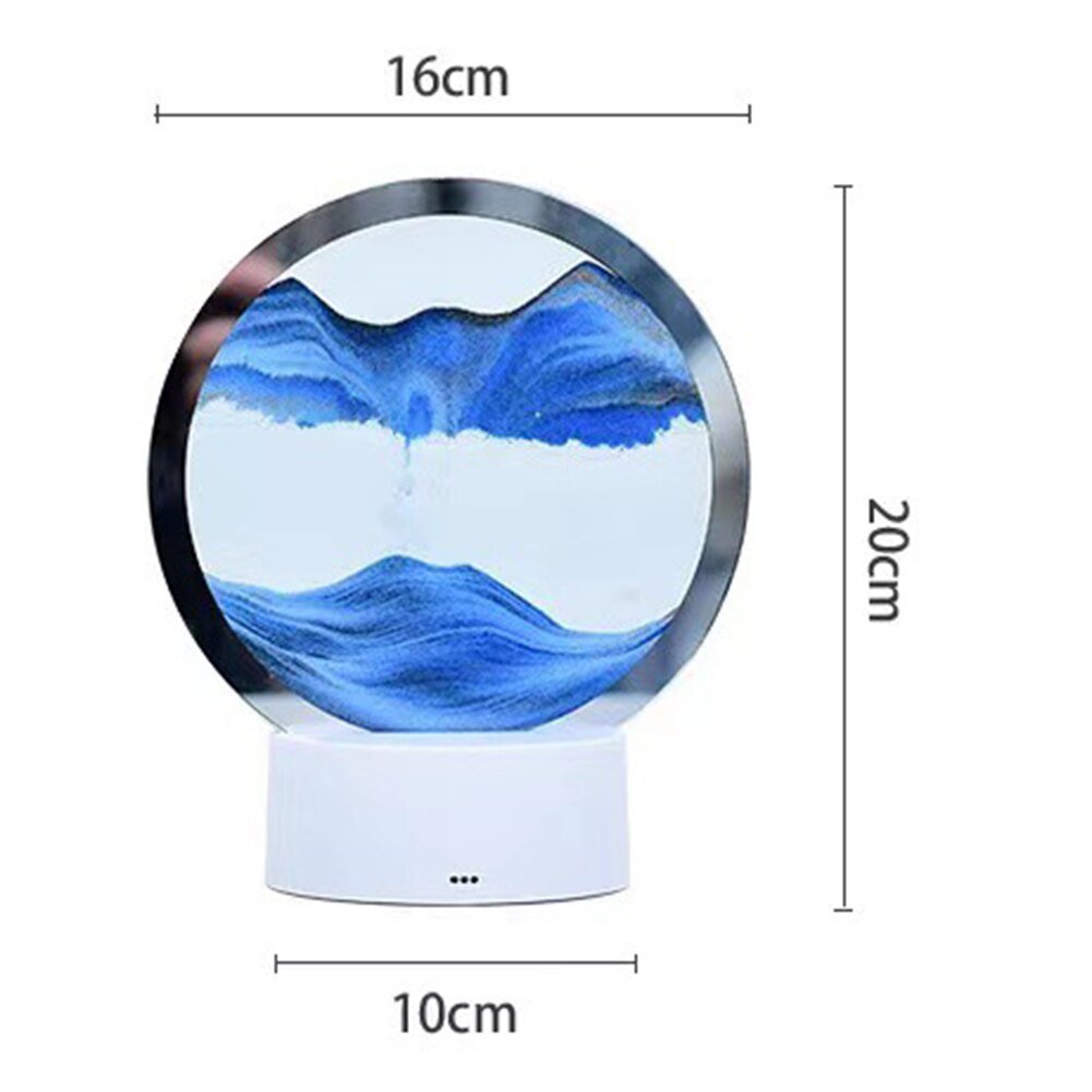 LED Sandscape Lamp - Sand Glow Lamp