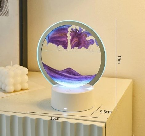 LED Sandscape Lamp - Sand Glow Lamp