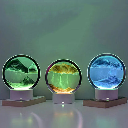 LED Sandscape Lamp - Sand Glow Lamp