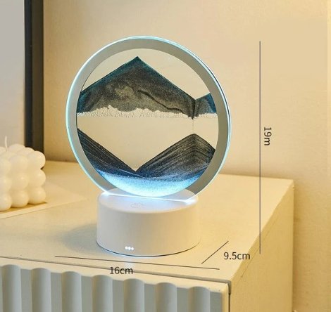 LED Sandscape Lamp - Sand Glow Lamp