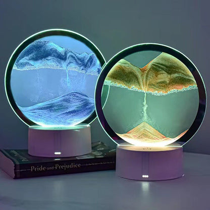 LED Sandscape Lamp - Sand Glow Lamp