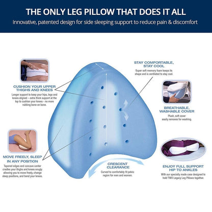 Leg Cushion for Back, Hips, Legs & Knee Support