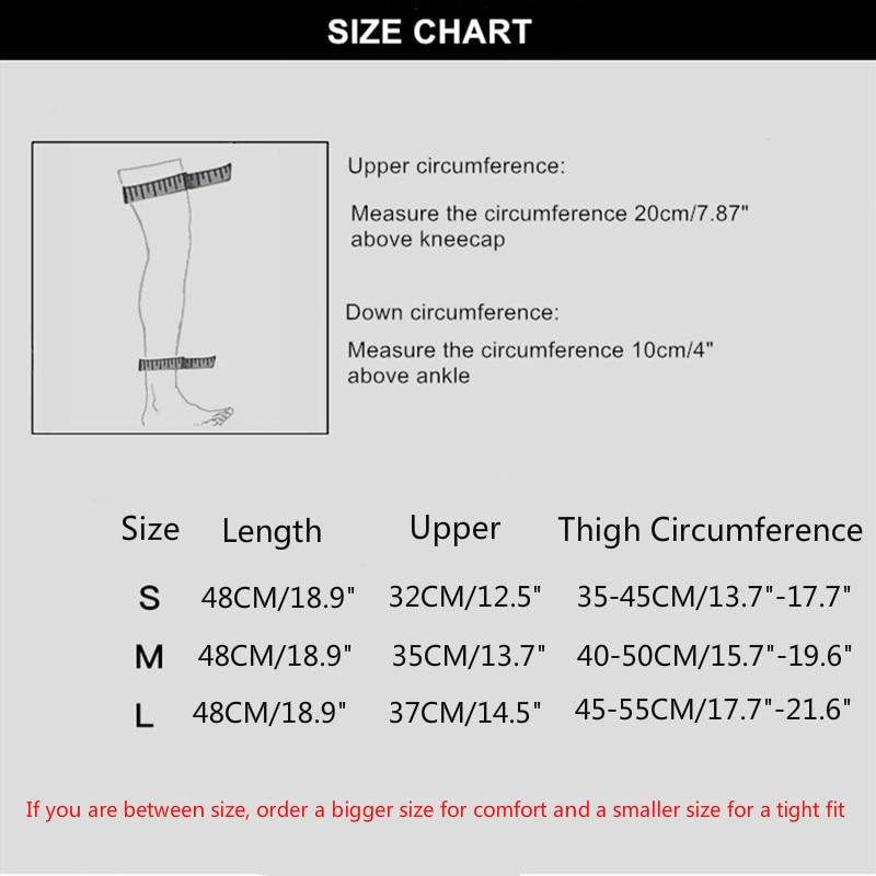 Tourmaline Knee Leg Sleeves Compression, Self-heating Knee Pads, for Men & Women