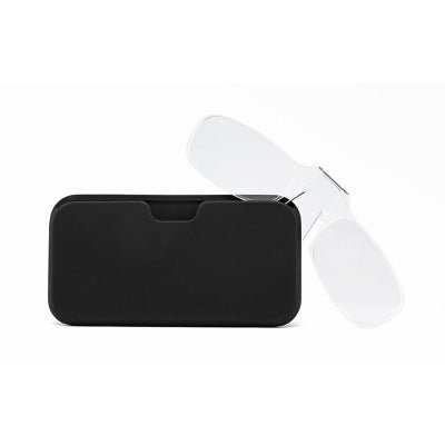 Legless Clamp Nose Retractable Reading Glasses – Ultra-Thin Portable Design for Men and Women, Stylish Pocket-Sized Eyewear for Effortless Vision