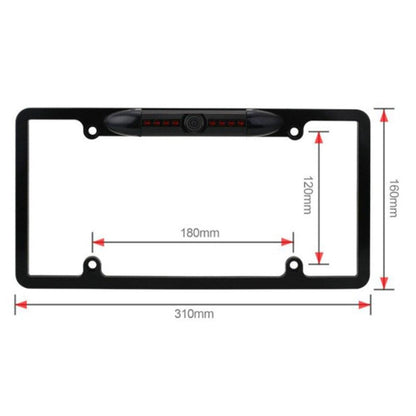 License Plate Frame Rear View Camera