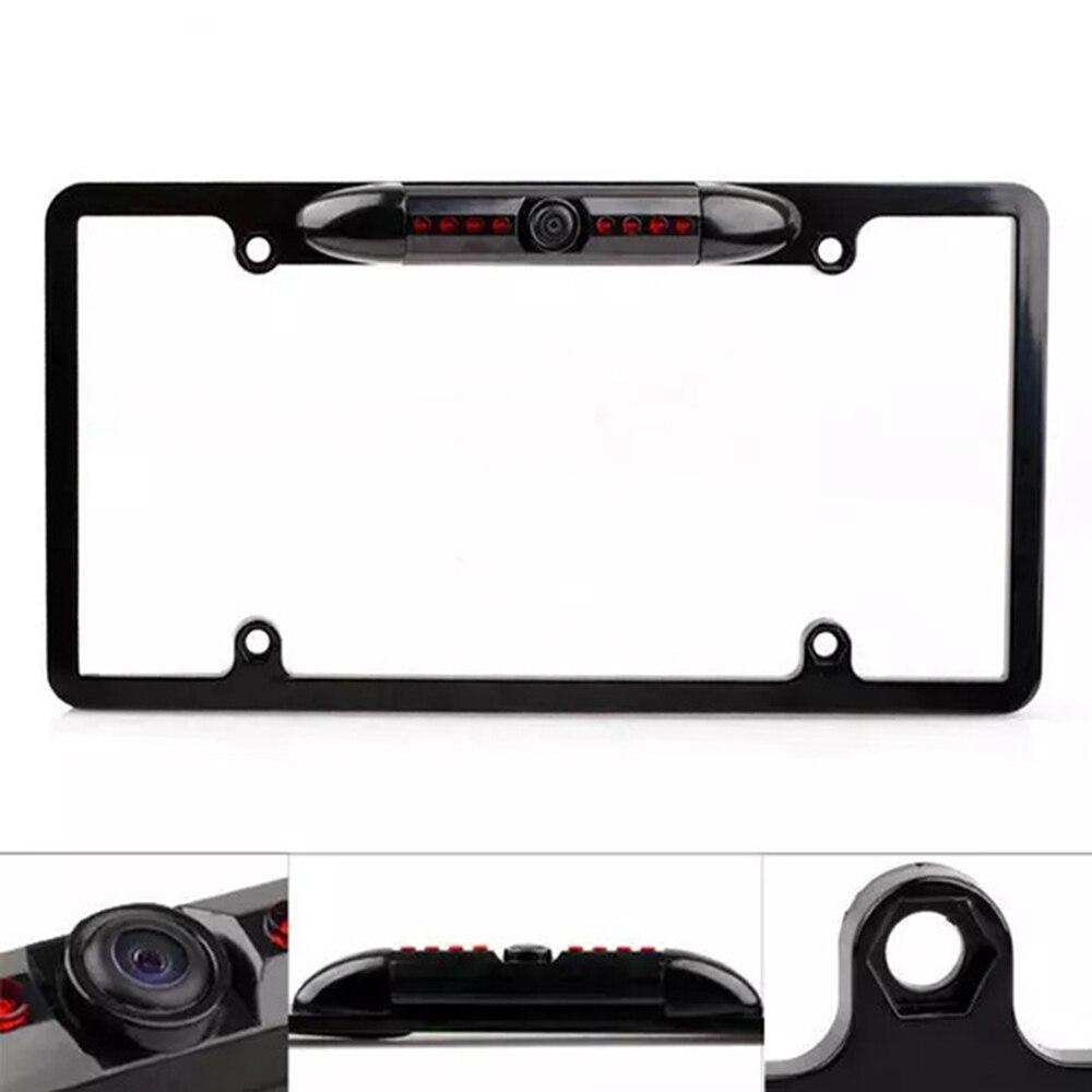 License Plate Frame Rear View Camera