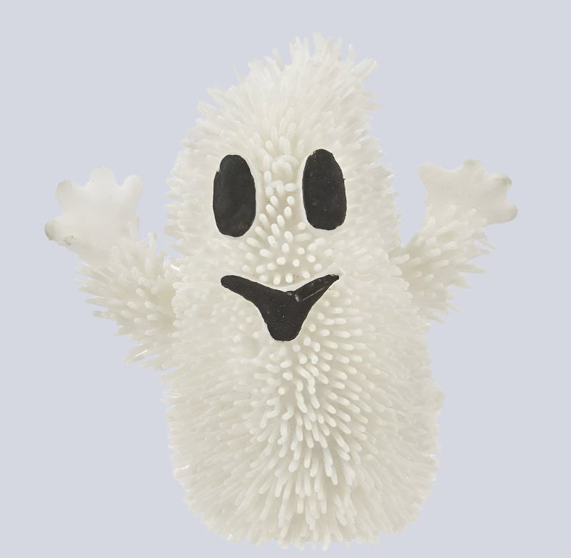Halloween Light-Up Puffer Ball Toy - Glowing Spooky Fun