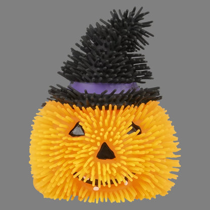Halloween Light-Up Puffer Ball Toy - Glowing Spooky Fun