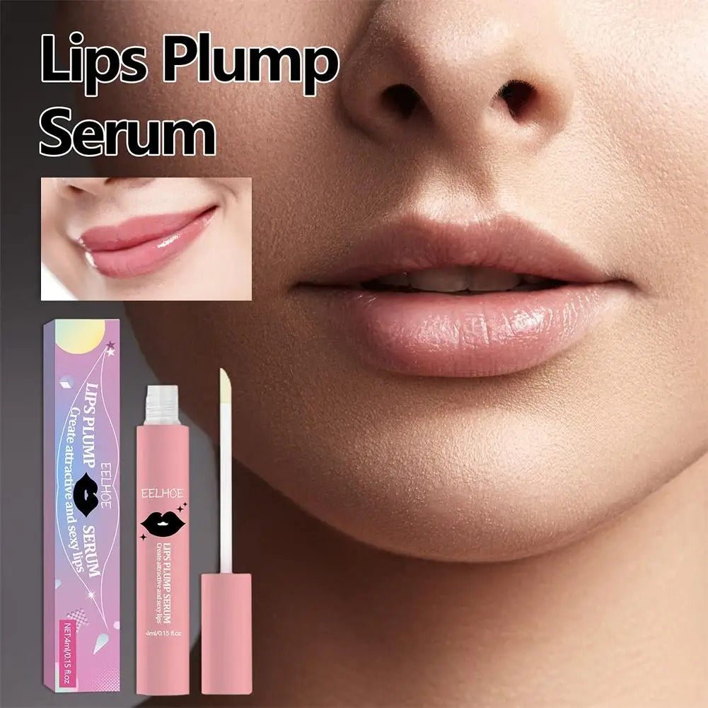 Lips Plump Serum - Quickly Achieve Extremely Plump Lips Instant Volumizing Lip