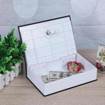 Lock-it-Up English Dictionary Diversion Book Safe Box with Lock and Key