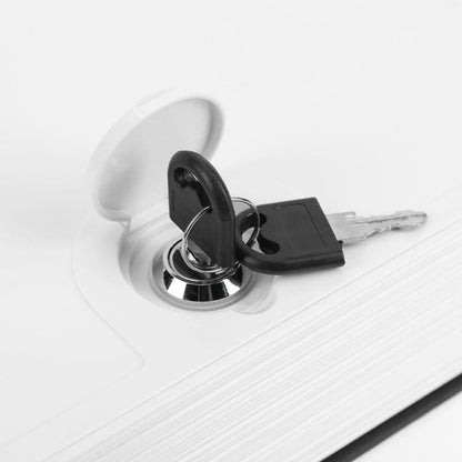 Lock-it-Up English Dictionary Diversion Book Safe Box with Lock and Key