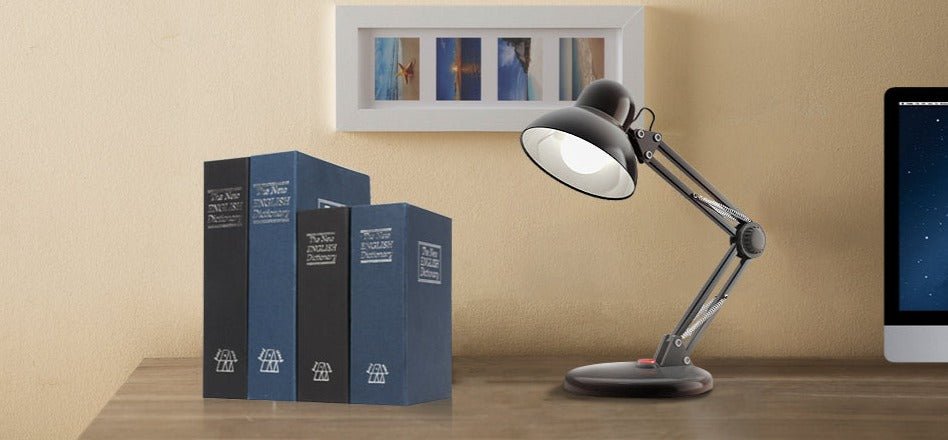 Lock-it-Up English Dictionary Diversion Book Safe Box with Lock and Key