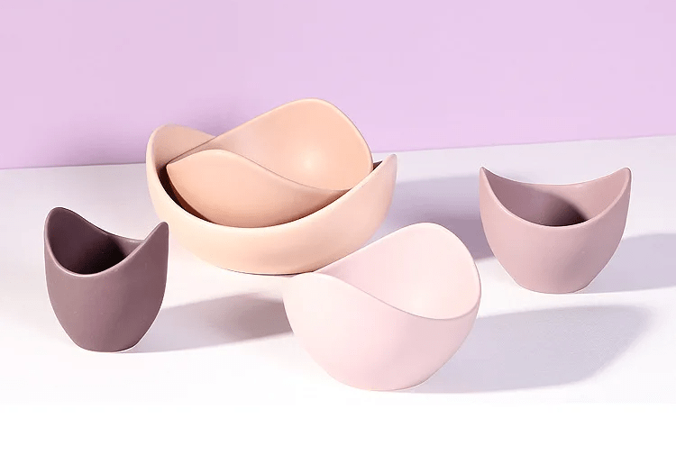 Lotus Bowl Ceramic Dish Set – Artistic Flower-Shaped Plates for Stylish Dining & Chic Storage