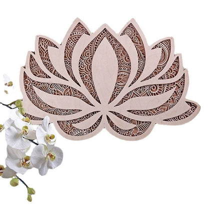 Lotus Flower LED Mandala Wall Art