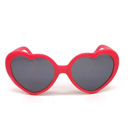 Love Heart Effects Glasses