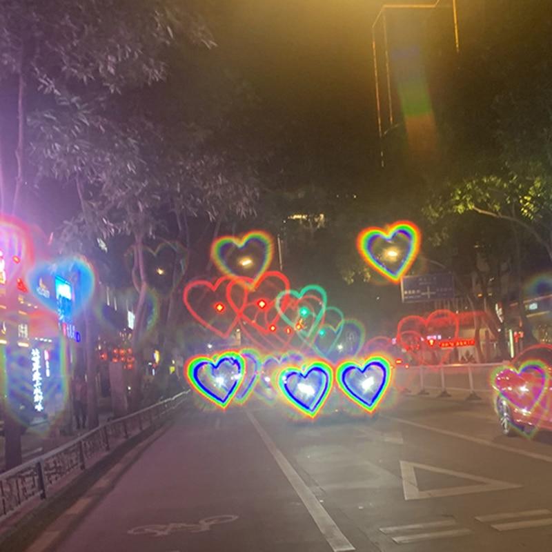 Love Heart Effects Glasses